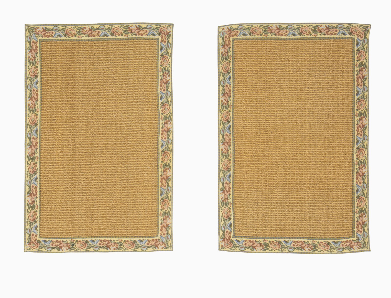 Pair of Sisal Mats (1 of 2)