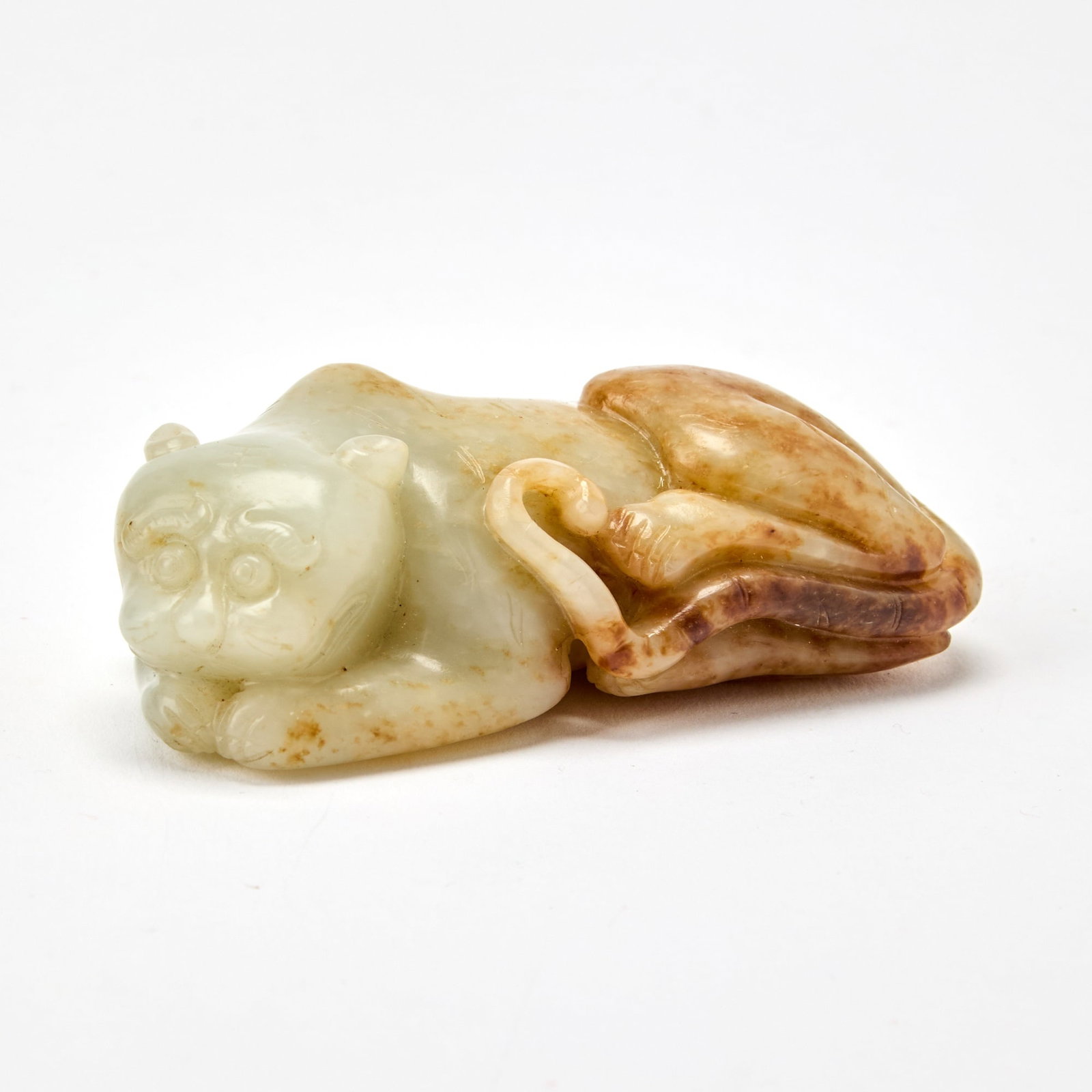 A Chinese Carved Jade Tiger Ming Dynasty (1 of 6)