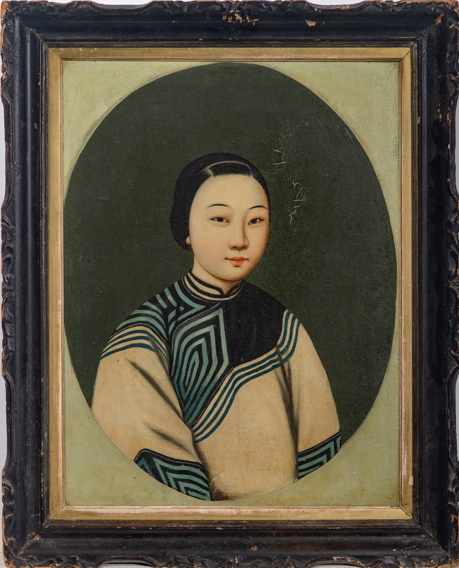 A China Trade Painting 19th Century (1 of 3)