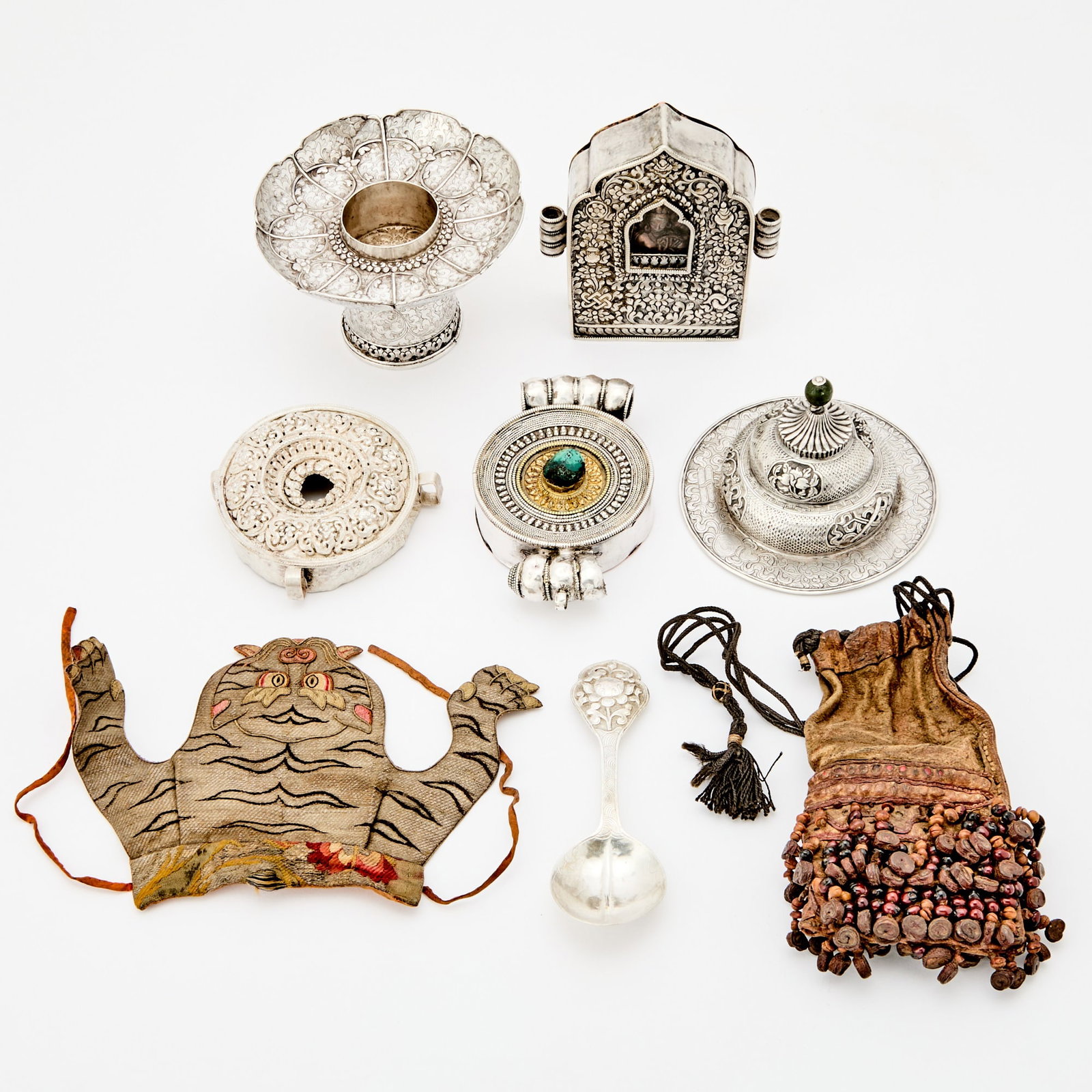A Group of Tibetan Ritual Objects 19th century (1 of 6)