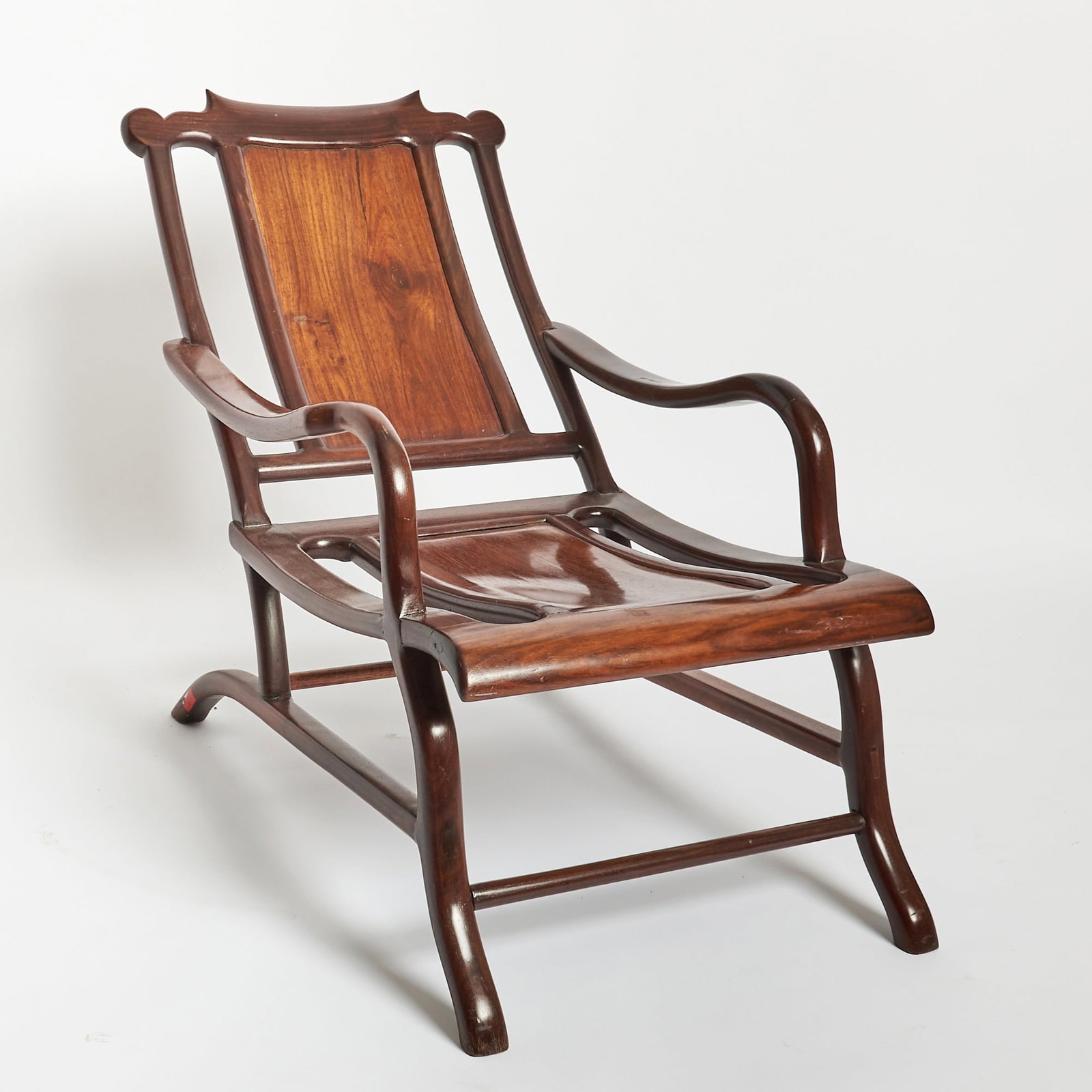 A Chinese Hardwood Moon Gazing Chair Late Qing-Republic Period (1 of 6)