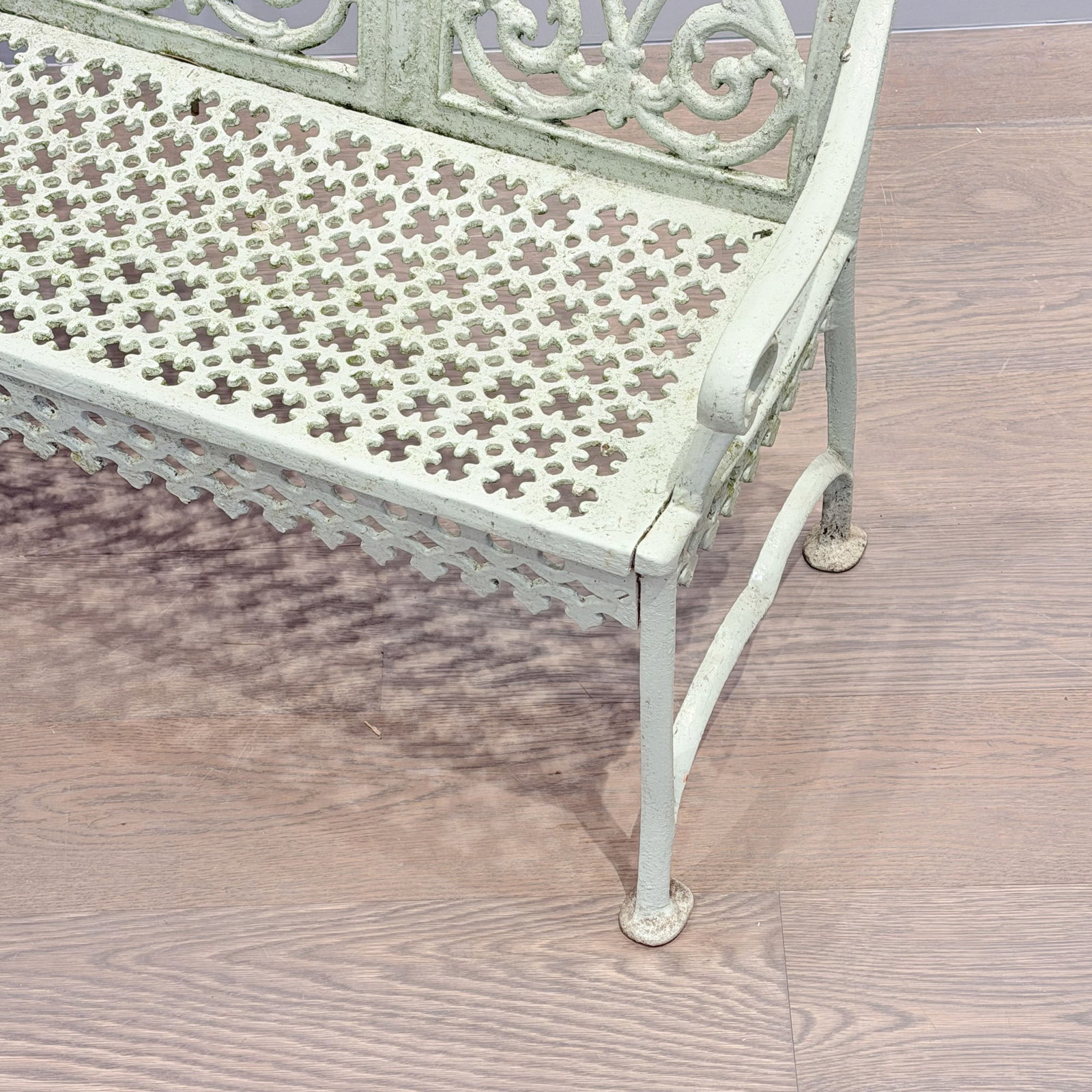 Cast Iron Garden Bench - 2