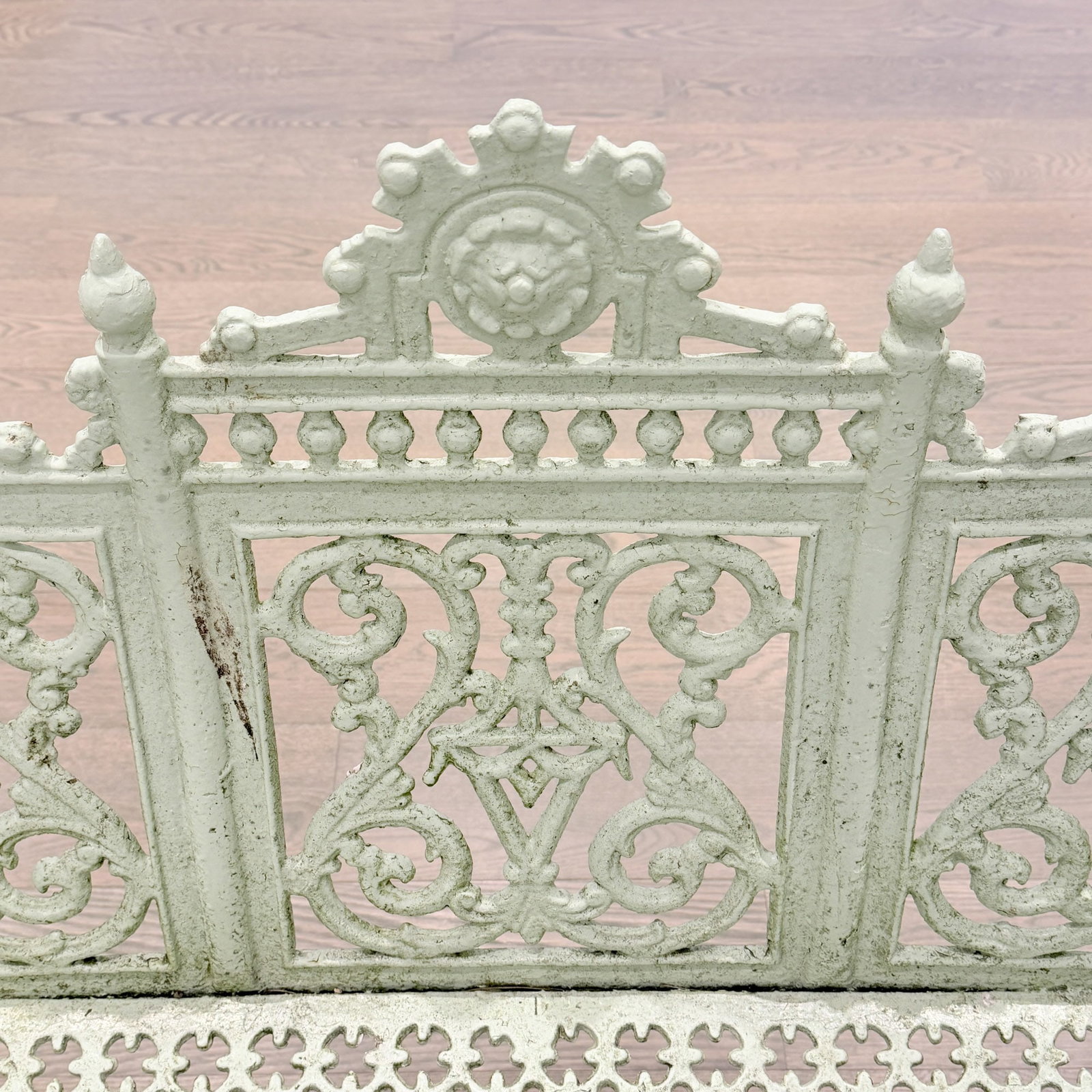 Cast Iron Garden Bench - 8