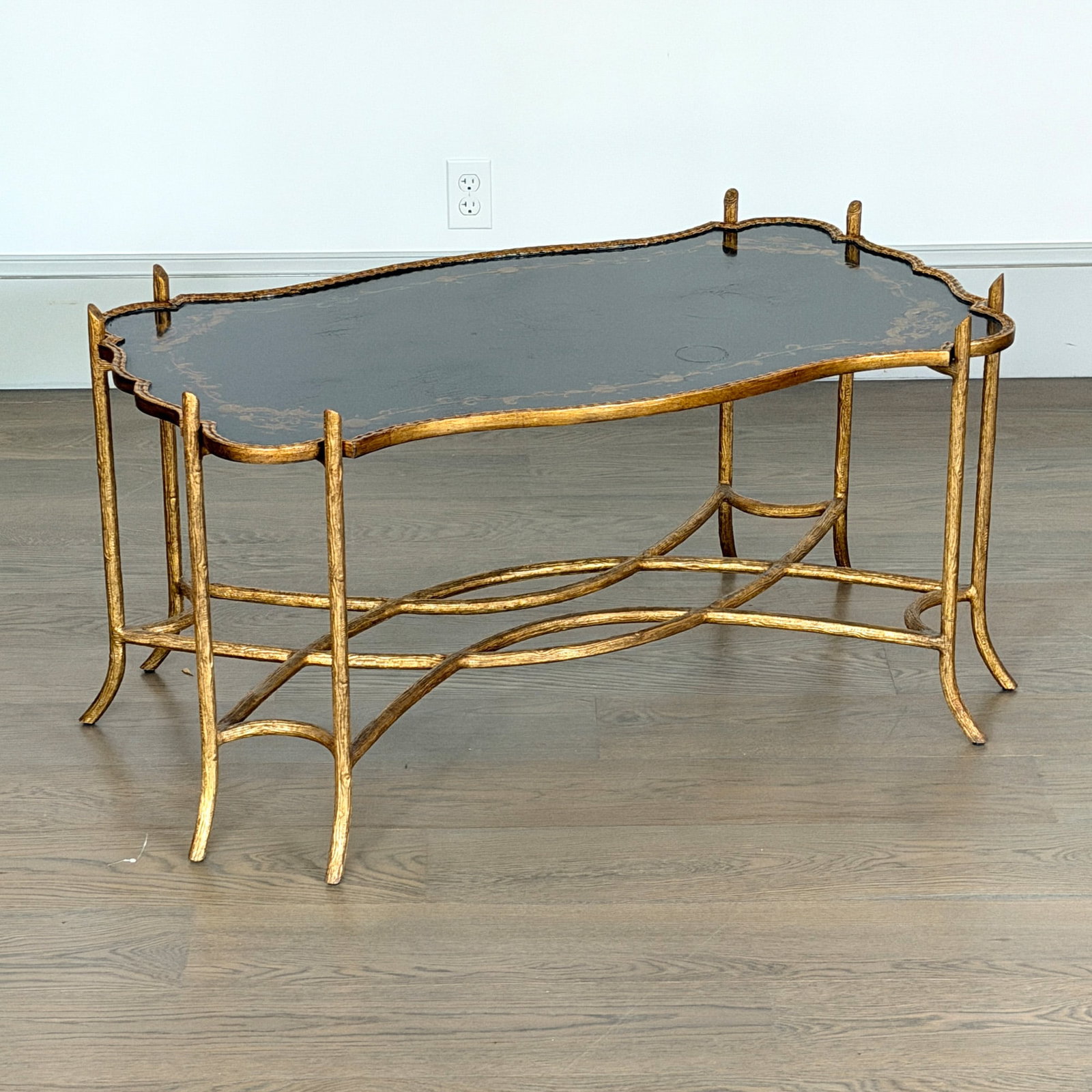 Chinoiserie and Gilt-Bronze Coffee Table (1 of 4)