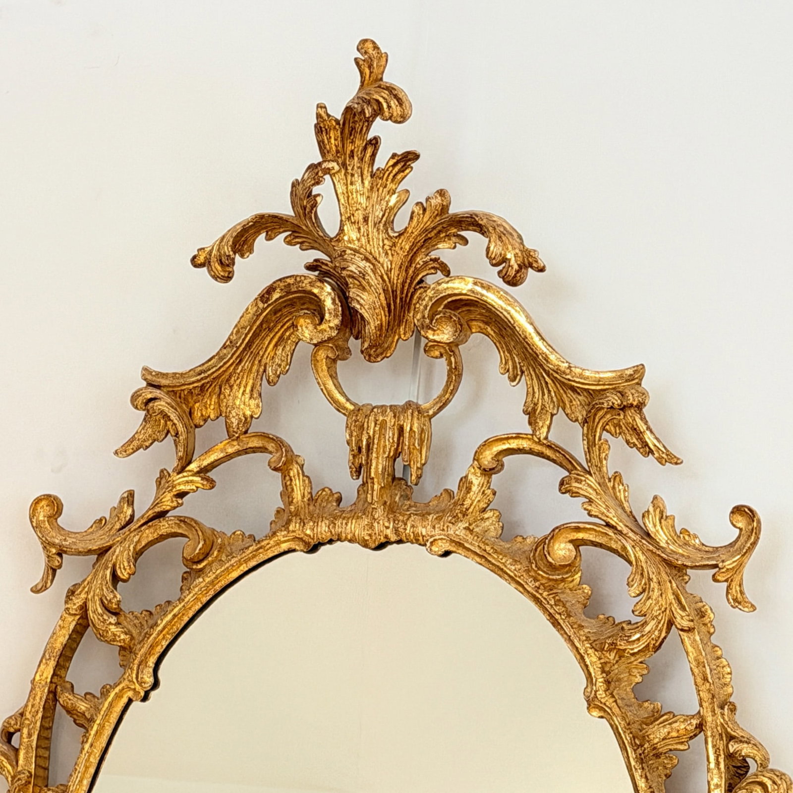 Rococo Style Giltwood Mirror - 2
