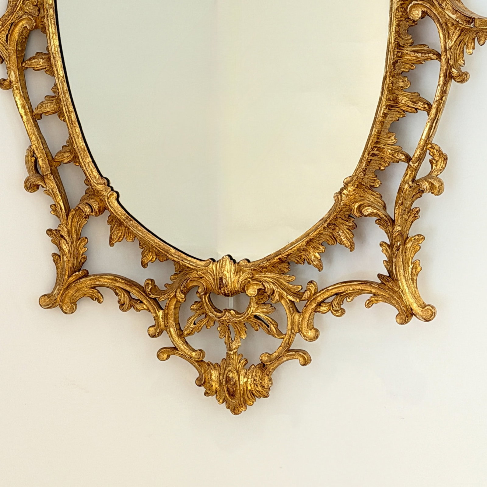 Rococo Style Giltwood Mirror - 3
