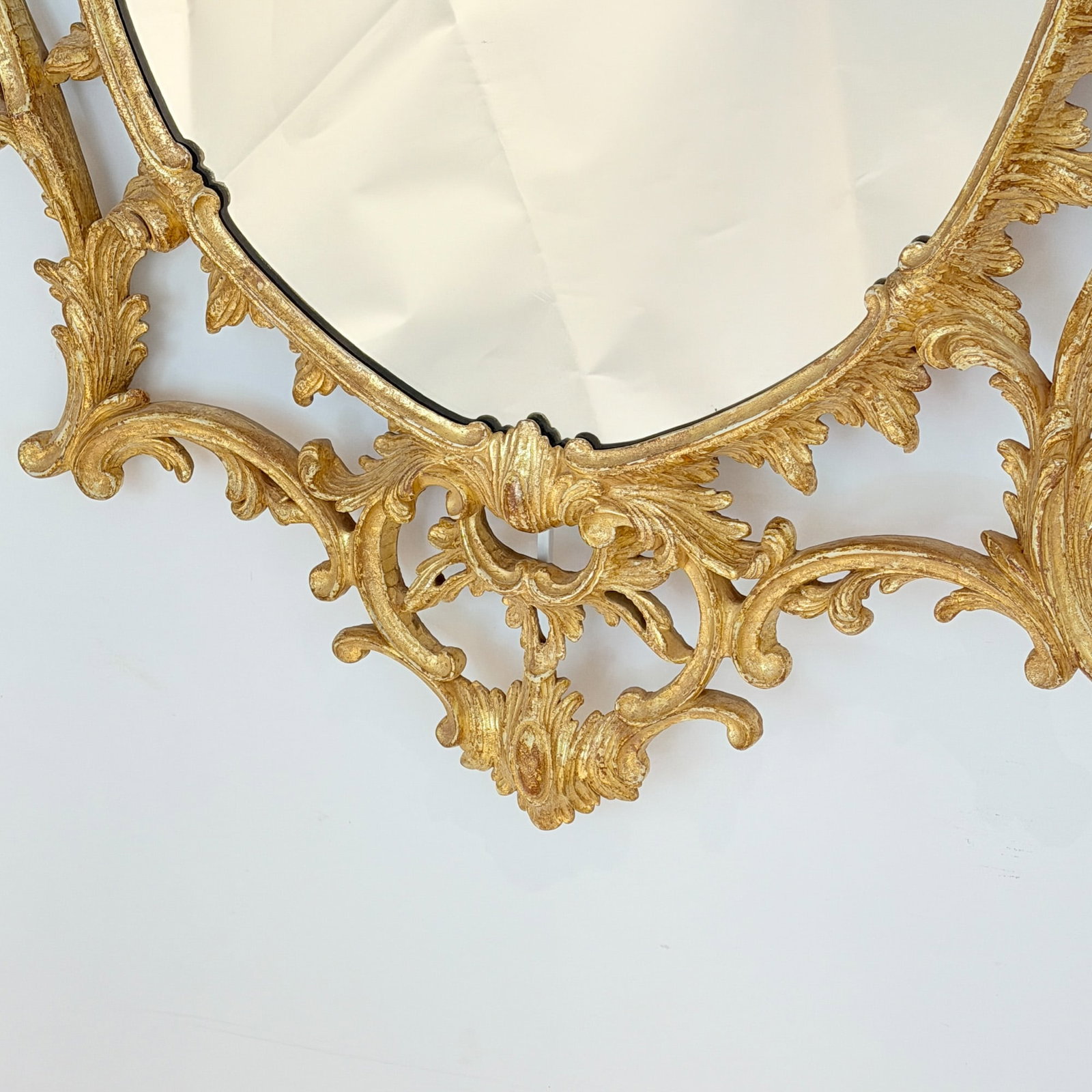 Rococo Style Giltwood Mirror - 5
