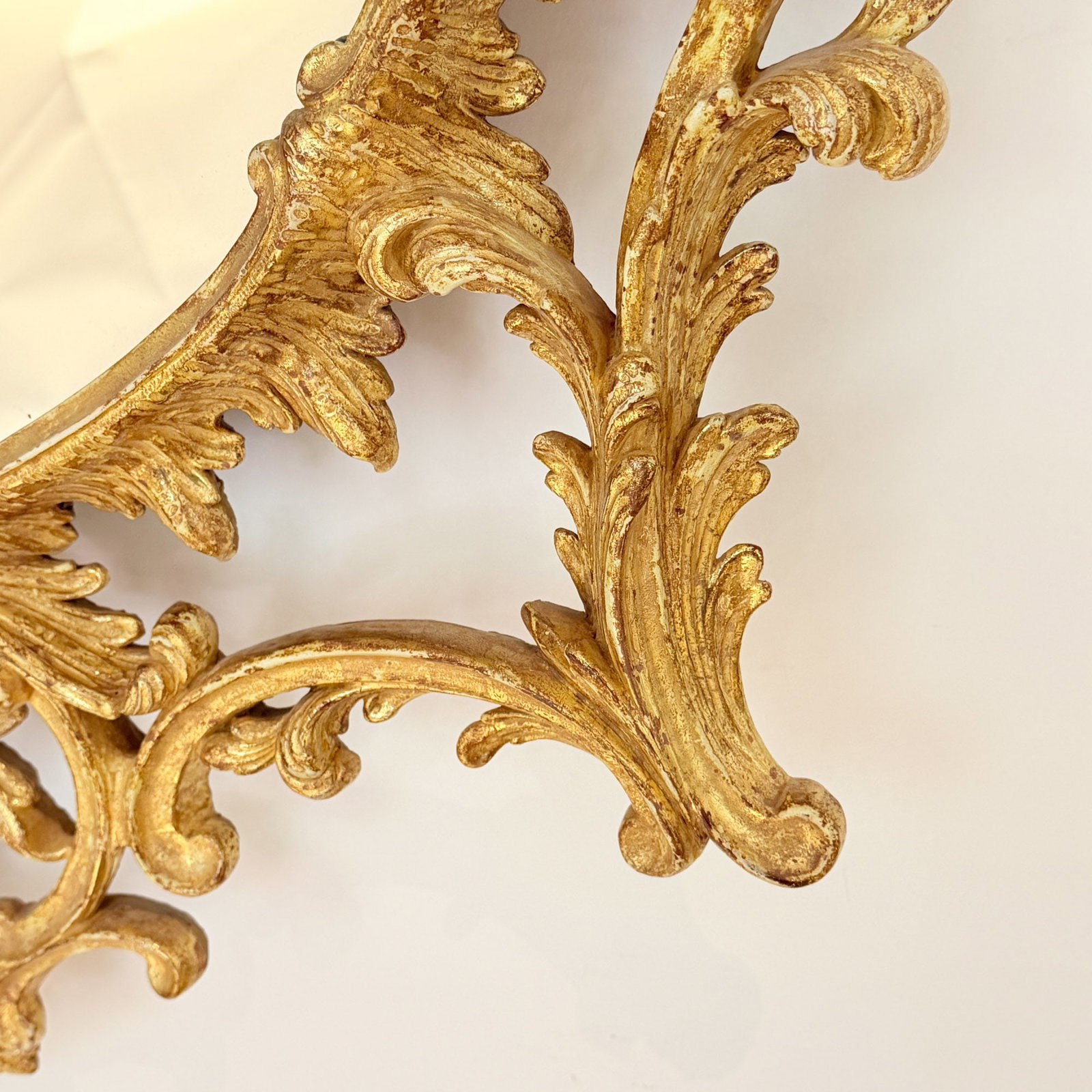 Rococo Style Giltwood Mirror - 6