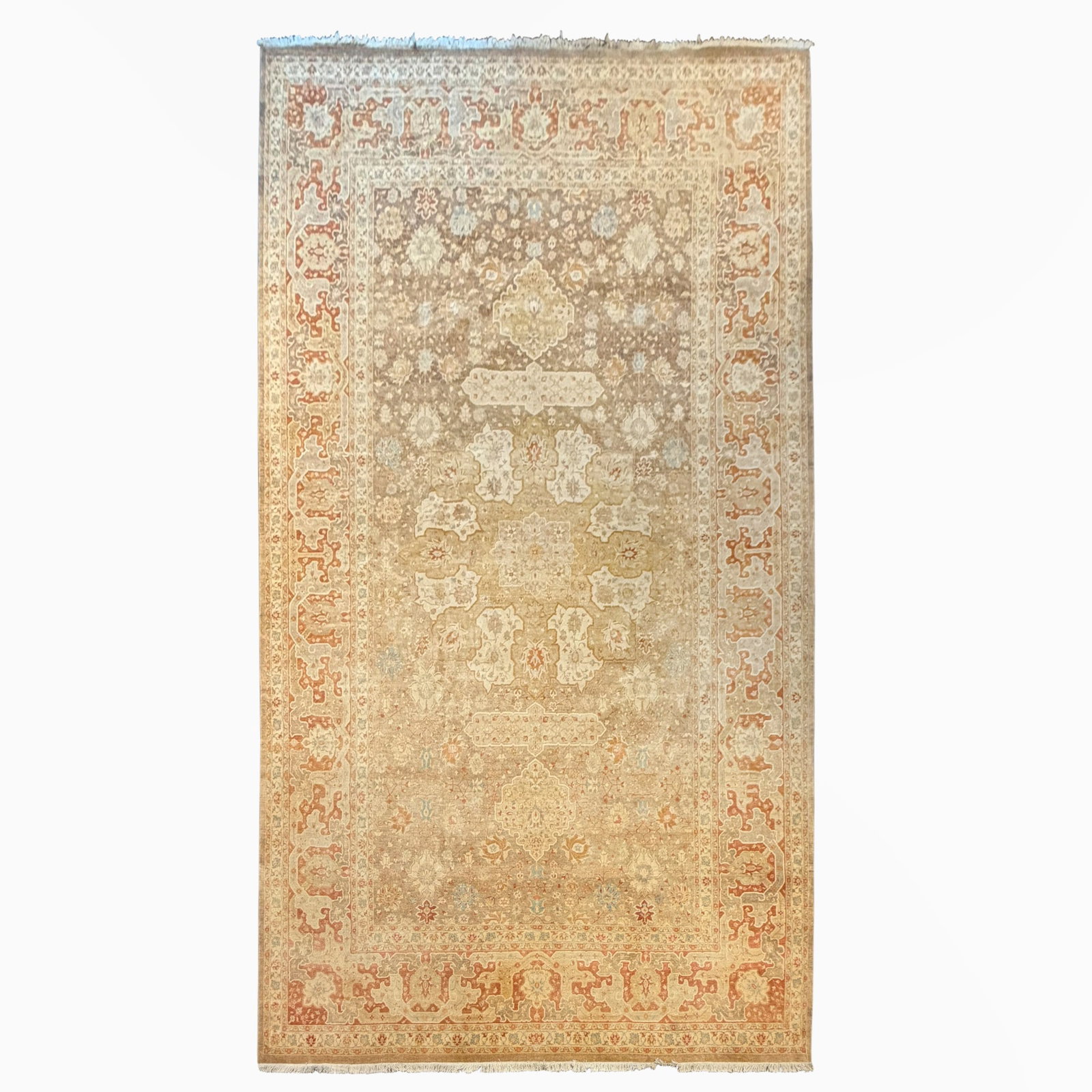 Tabriz-Style Carpet