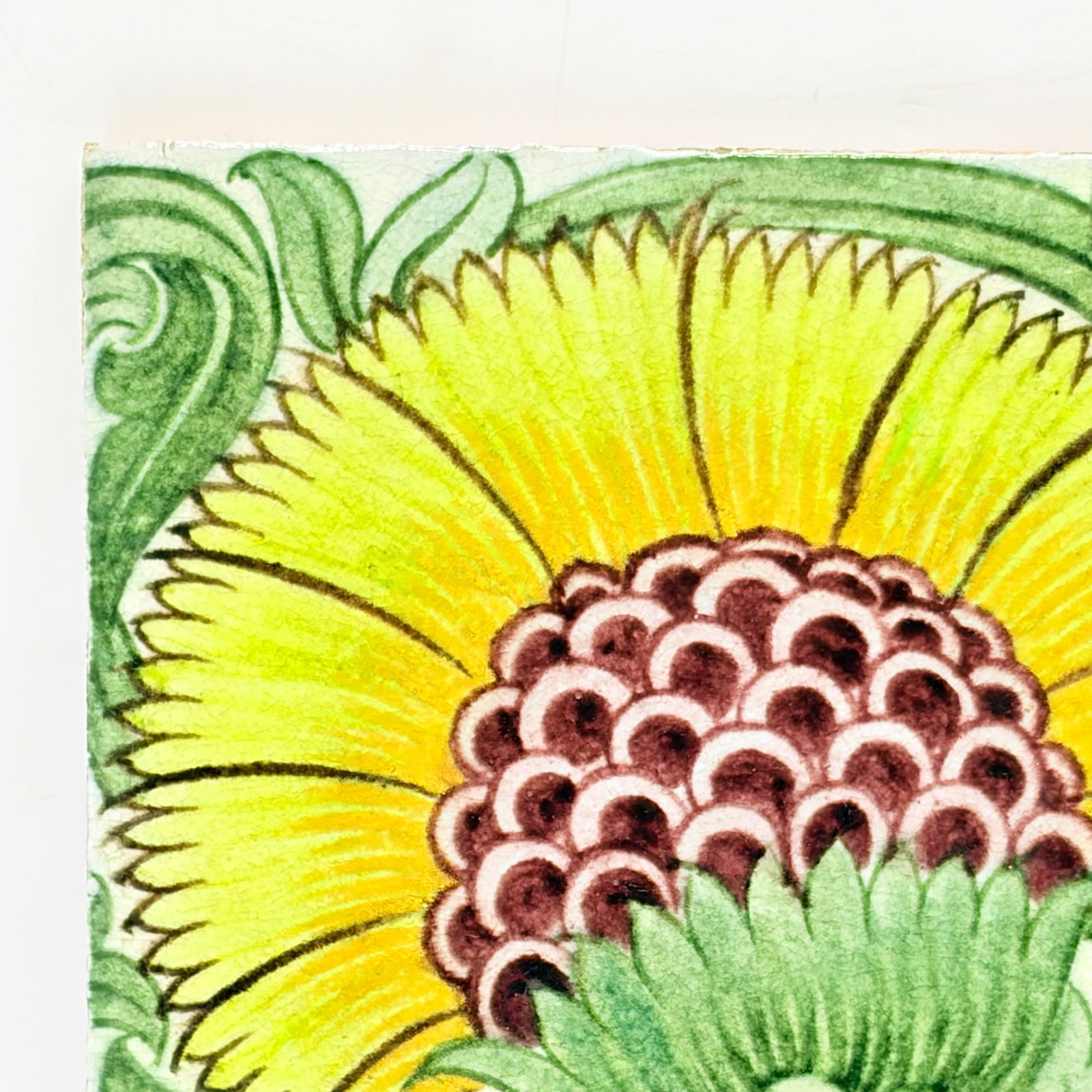 William de Morgan Glazed Earthenware B.B.B. "Carnation" Tile - 2