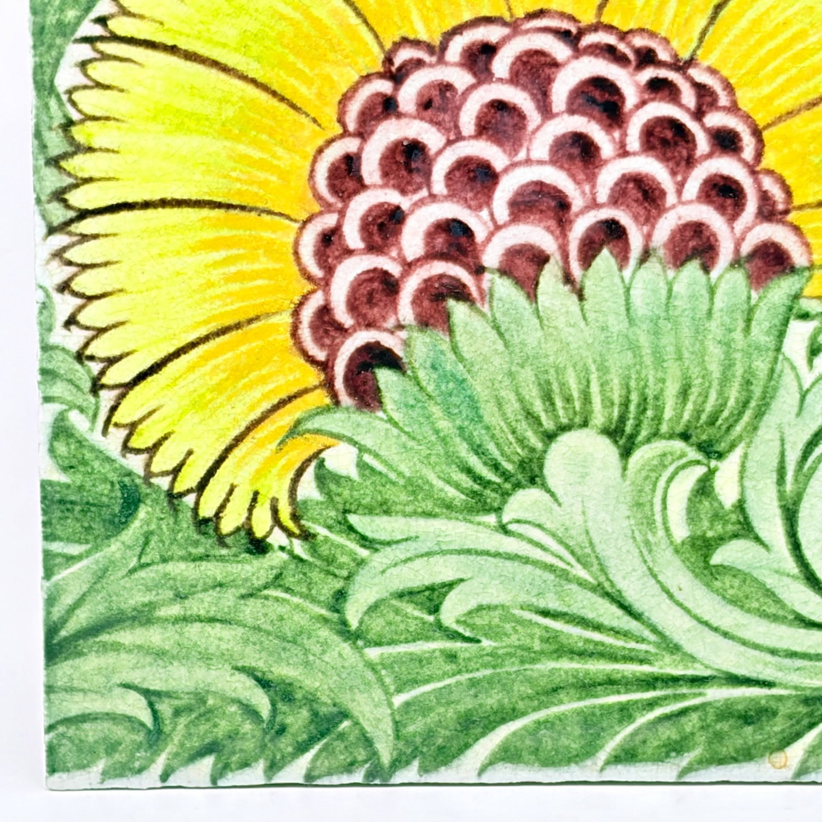 William de Morgan Glazed Earthenware B.B.B. "Carnation" Tile - 5