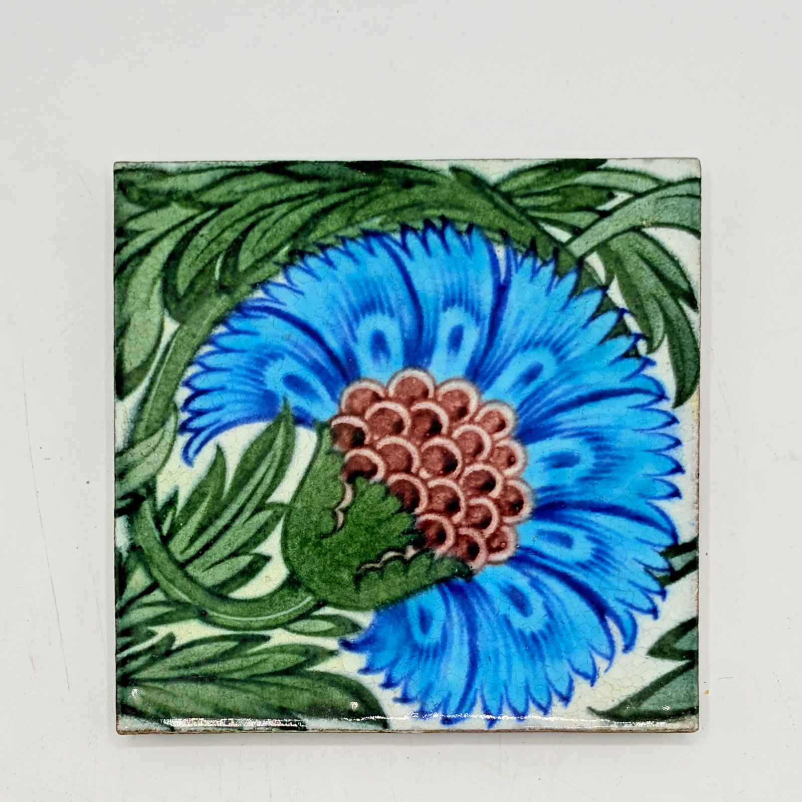 Three William de Morgan Glazed Earthenware B.B.B. Design Tiles - 8