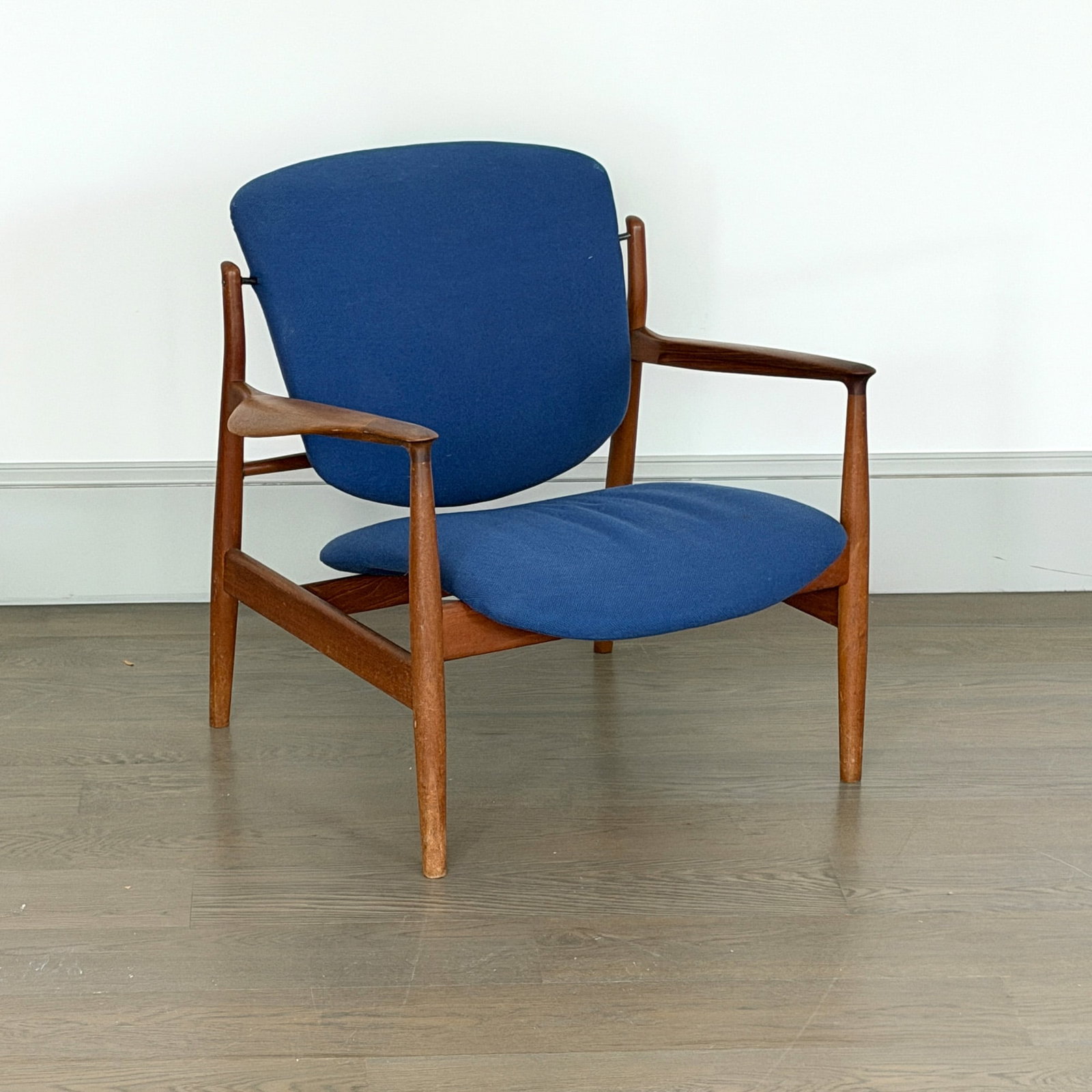 Finn Juhl Teak and Upholstered Lounge Chair (1 of 4)