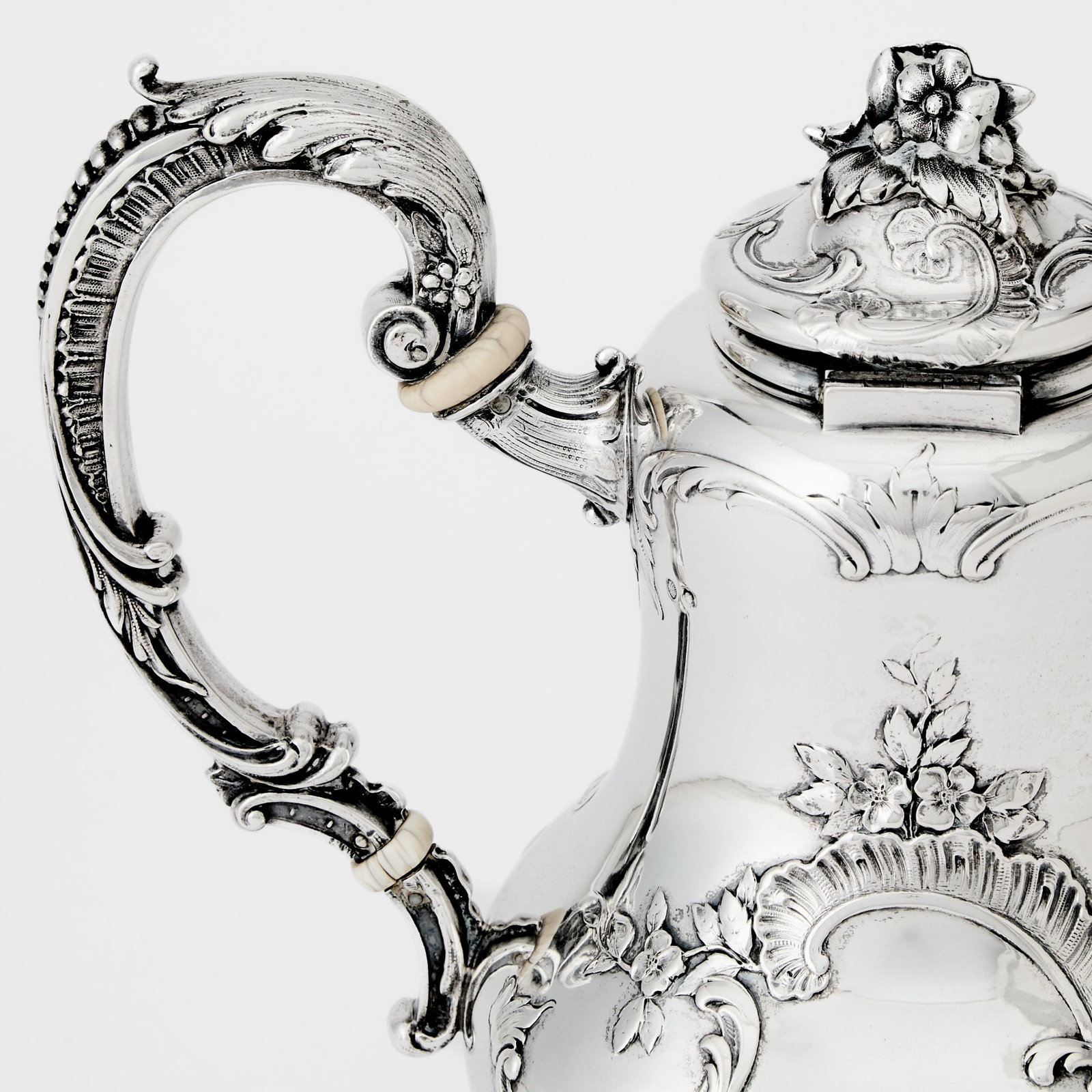 Austrian Silver Teapot - 2