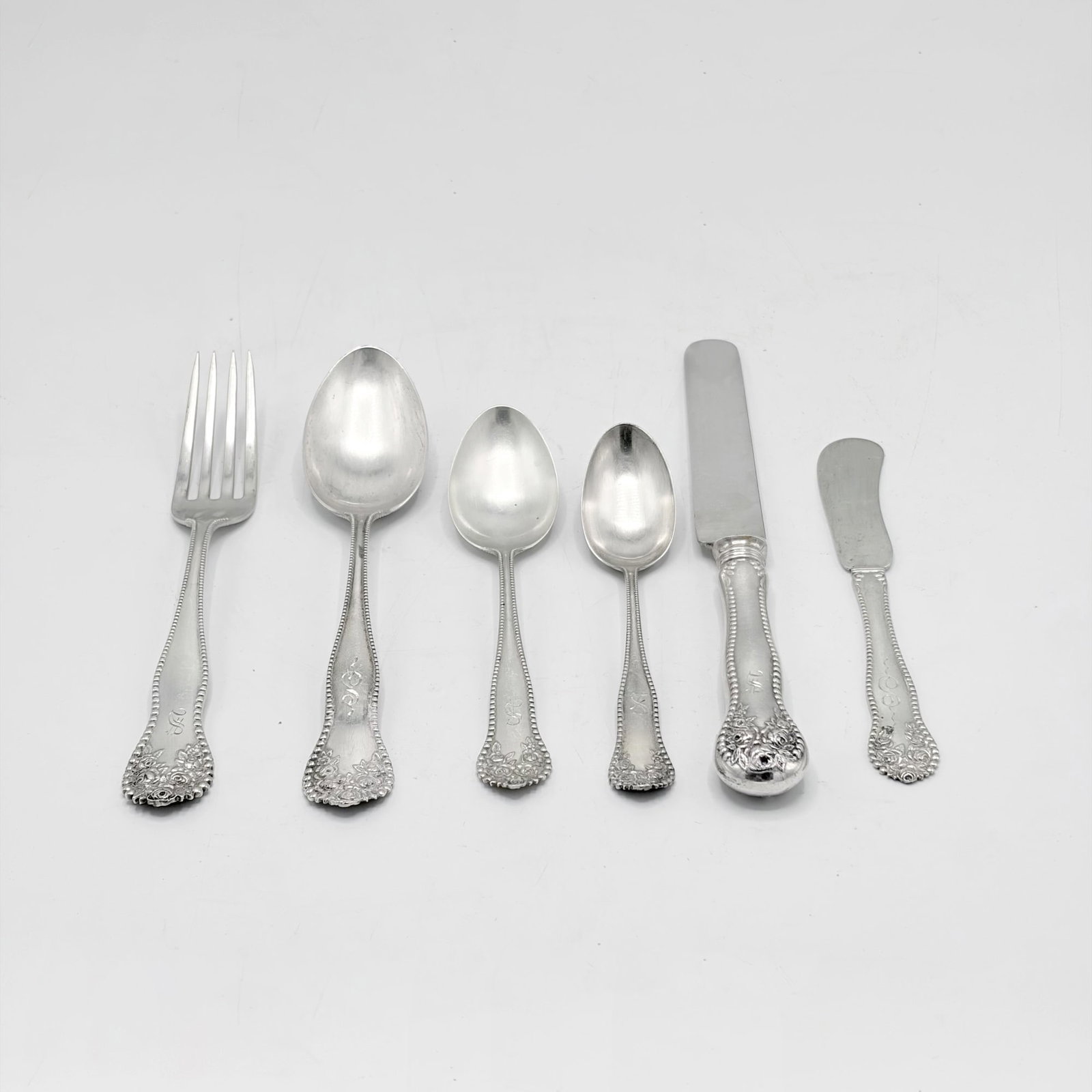 Gorham Sterling Silver "Lancaster" Pattern Partial Flatware Service (1 of 7)