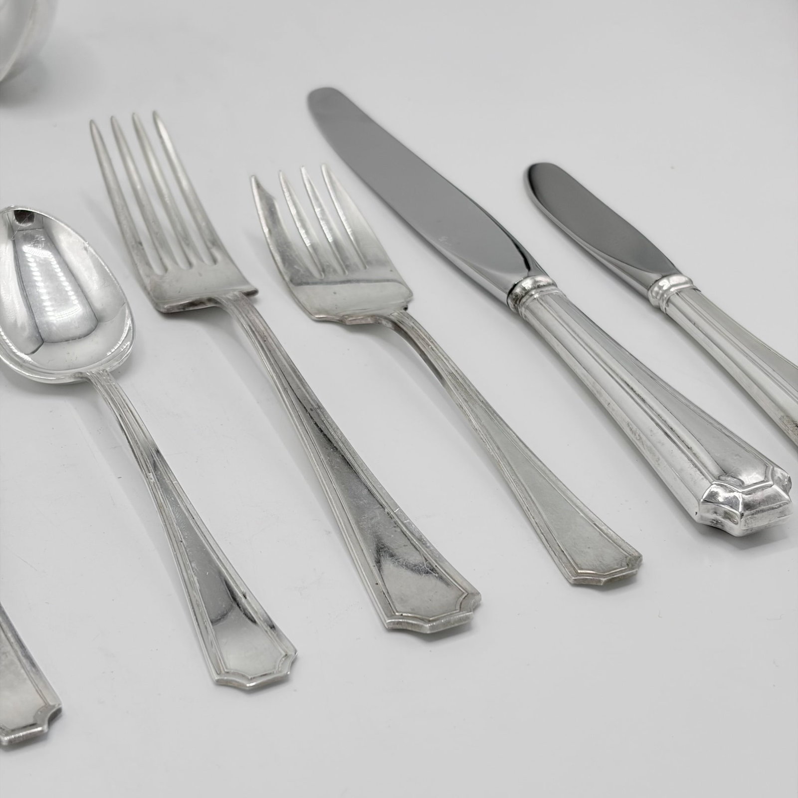 Gorham Sterling Silver "Fairfax" Pattern Partial Flatware Service - 2