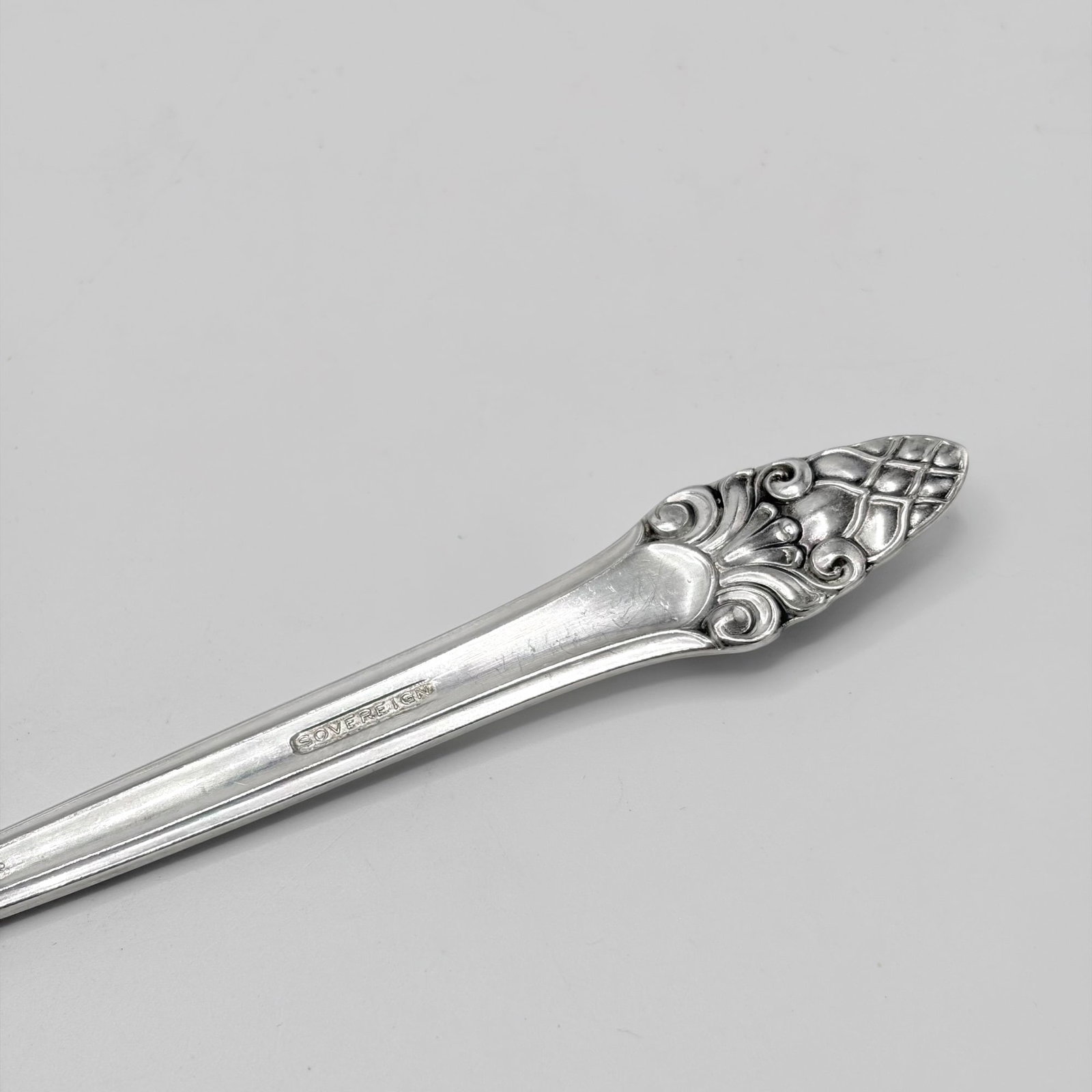 Gorham Sterling Silver "Sovereign" Pattern Partial Luncheon Flatware Service - 5