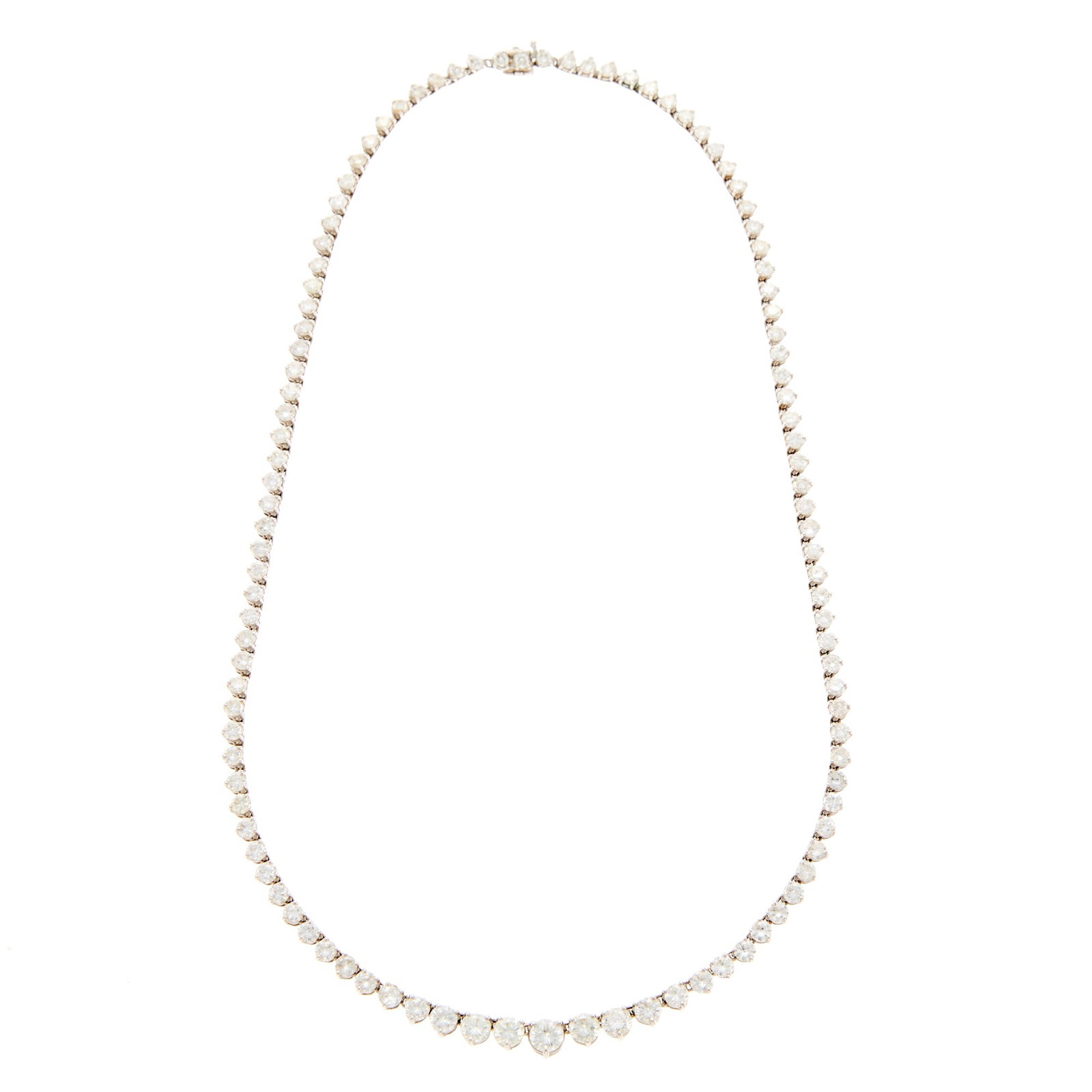 White Gold and Diamond Necklace (1 of 1)