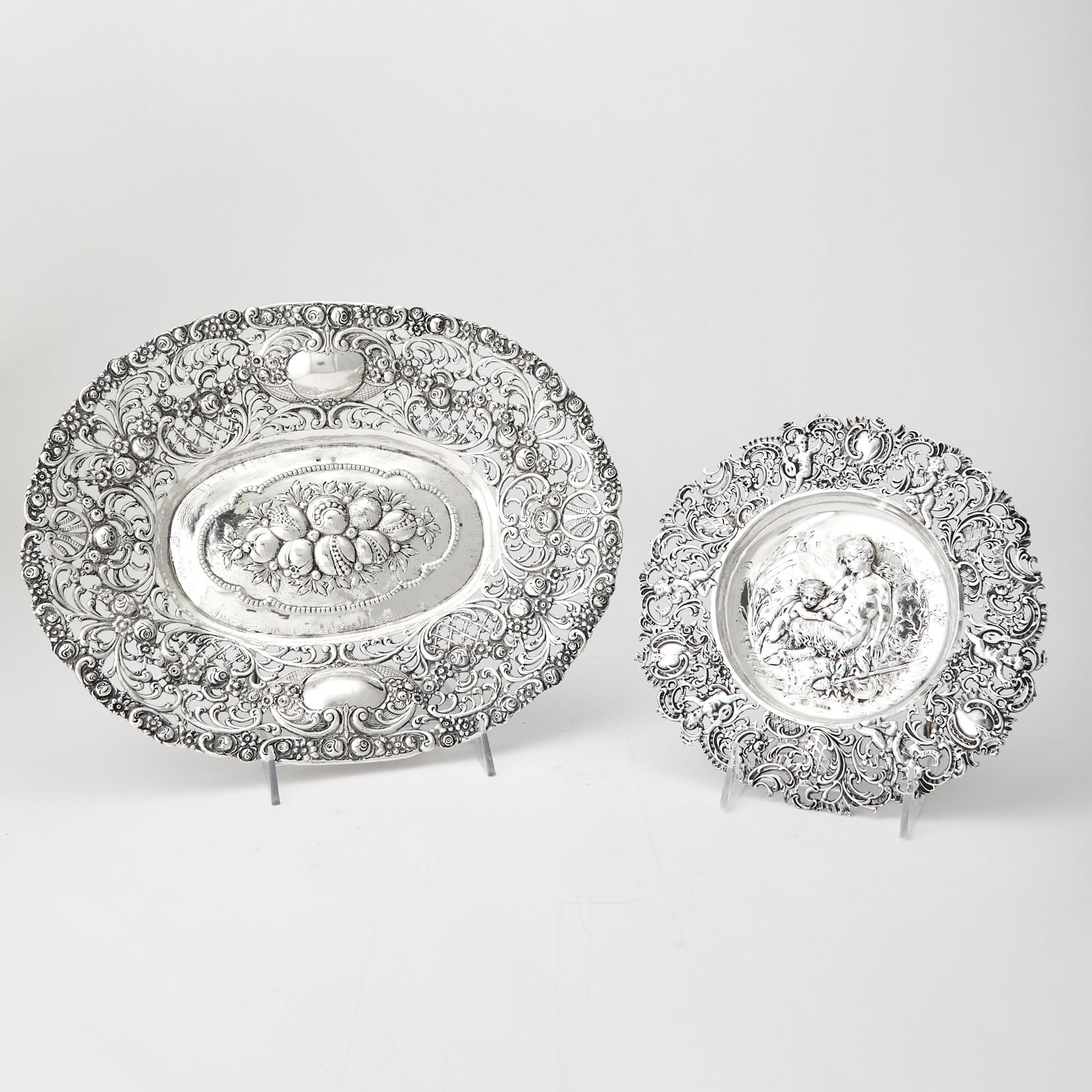 Two Continental Silver Dishes (1 of 6)