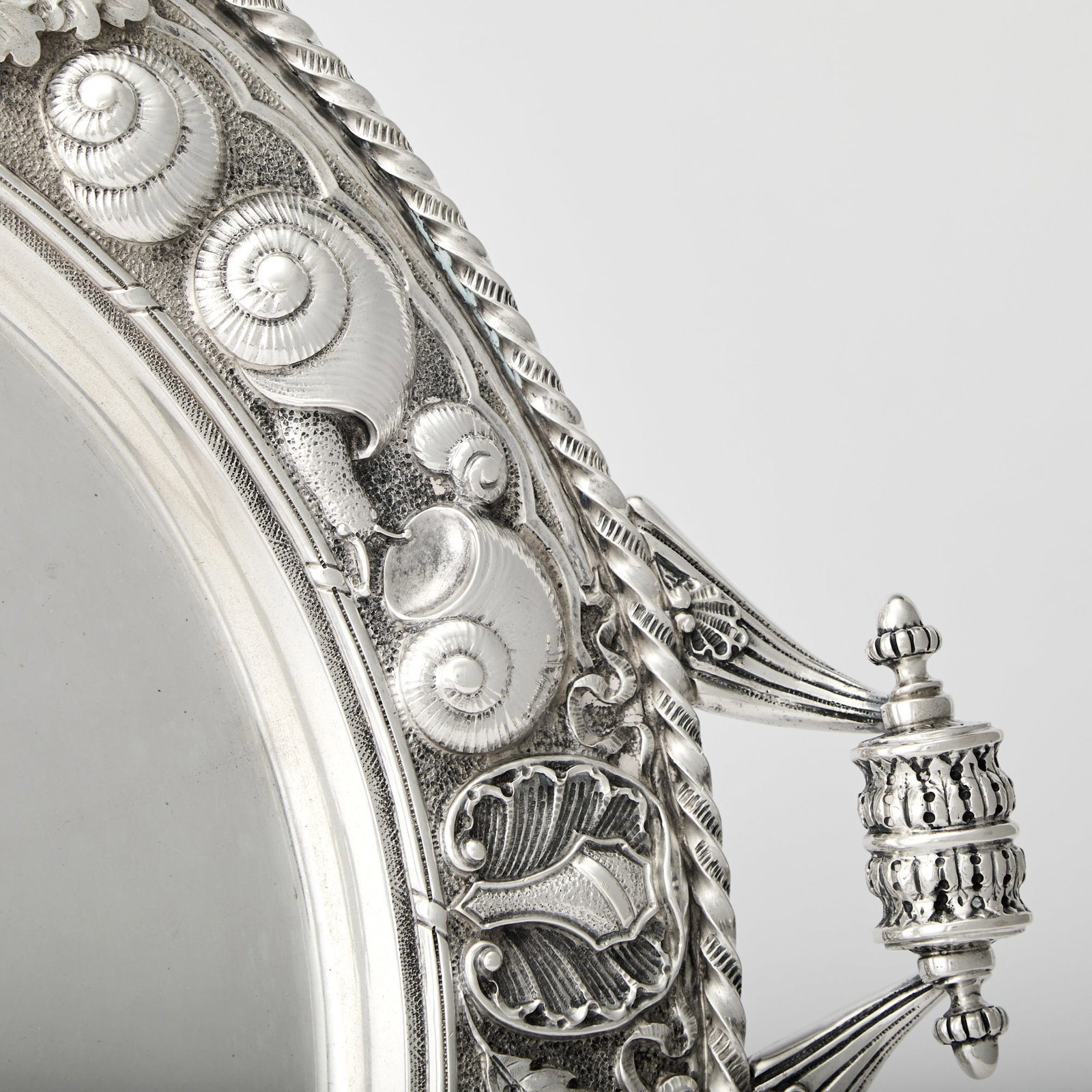 Continental Silver Two Handled Tray - 3