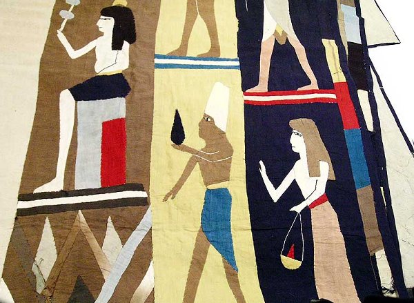 Egyptian Pastimes Tapestry Panel