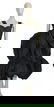 49: Balenciaga Black Silk Tissue Taffeta Dress