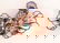 412: Corocraft Vermeil Enamel and Rhinestone Fish Brooc