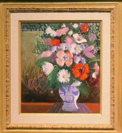 Charles Levier French, b.1920 FLEURS SAUVAGES: Charles Levier French, b.1920 FLEURS SAUVAGES Signed Levier (ll) and titled on the reverse Oil on canvas 16 x 14 inches