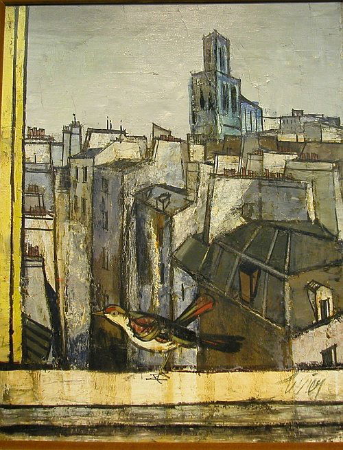 Charles Levier French, 1920-2004 A BIRD'S EYE VIE: Charles Levier French, 1920-2004 A BIRD'S EYE VIEW Signed Levier (lr) Oil on canvas 30 x 24 inches