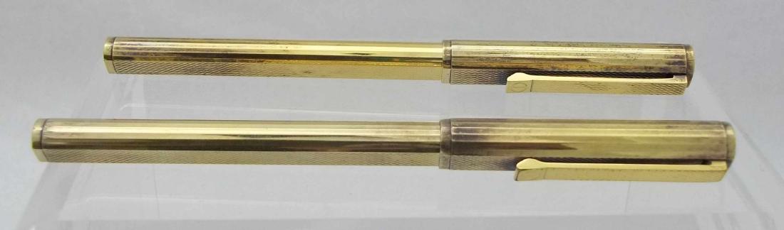 Dunhill Gold Vermeil Sterling Silver Pen Set (1 of 5)