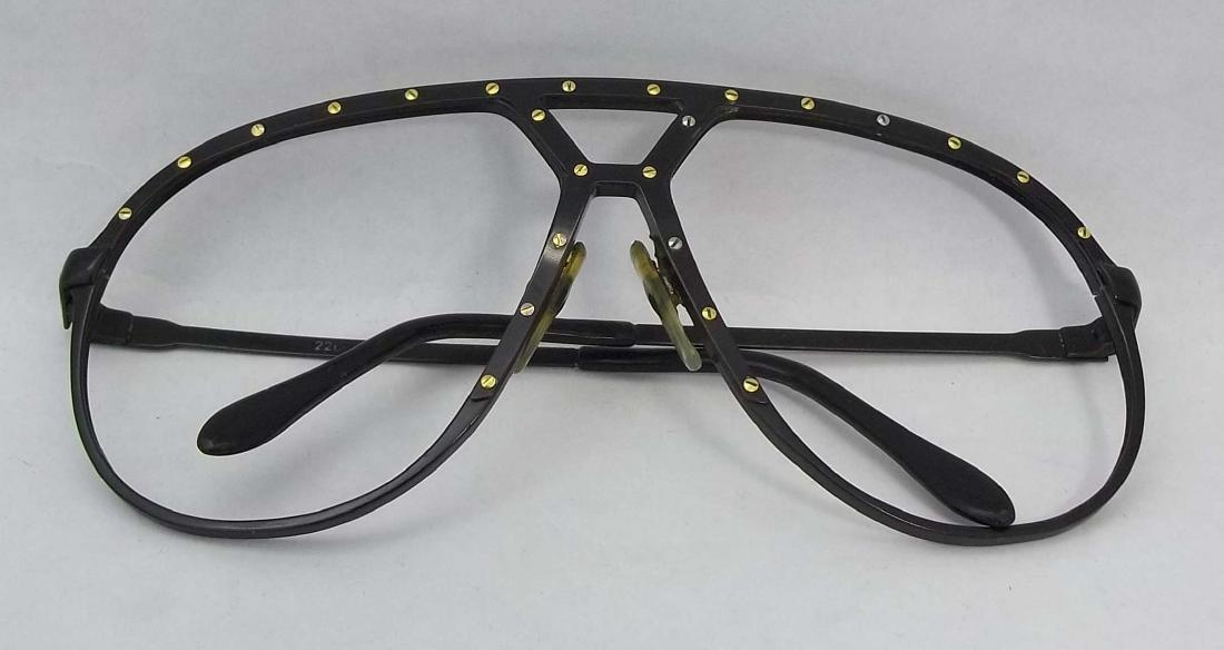 Vintage Alpina M1 Sunglasses with Case: Circa 1980's. Made in West Germany. 60-14. Temples 226.