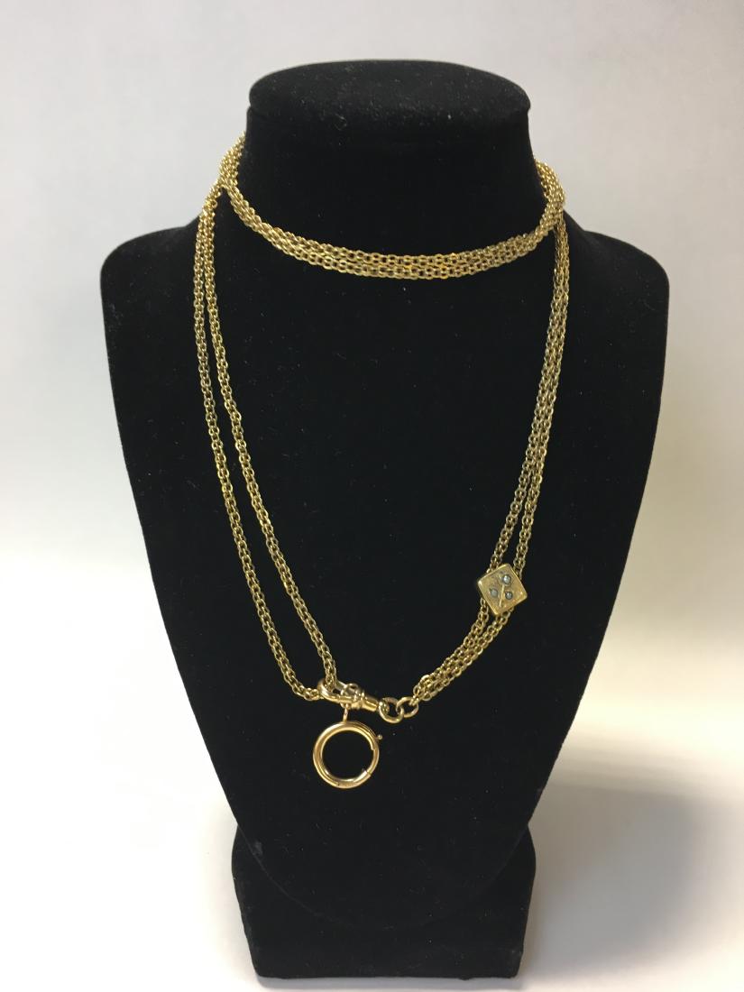 Victorian Gold Filled Watch Chain (1 of 3)