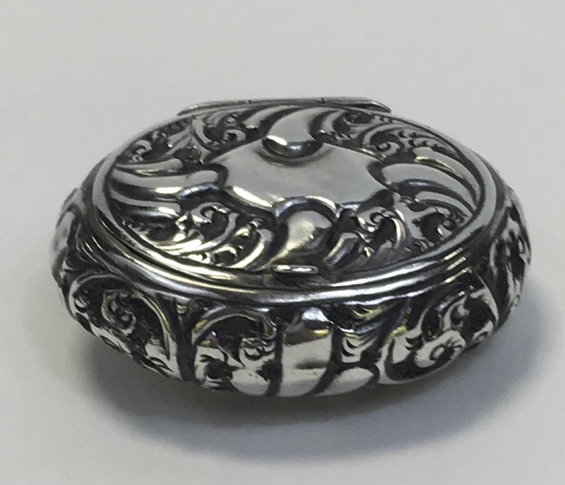 Antique Sterling Silver Engish Snuff Box (1 of 4)