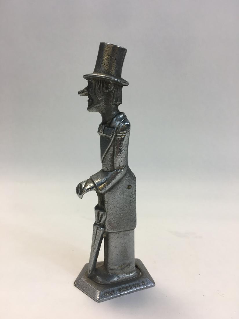 Art Deco Figural Chrome Old Snifter Bottle Opener (1 of 5)