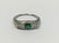 Art Deco 18K Gold Emerald & Diamond Solitaire Ring