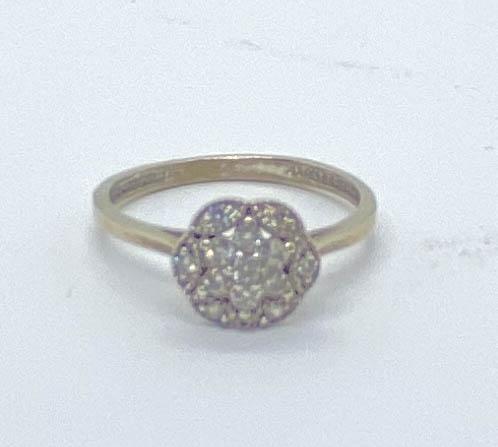 Art Deco .30 Carat Diamond Ring 14k Sz 8.5 (1 of 8)