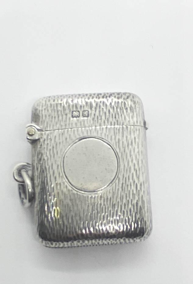 Antique British Sterling Match Case (1 of 8)