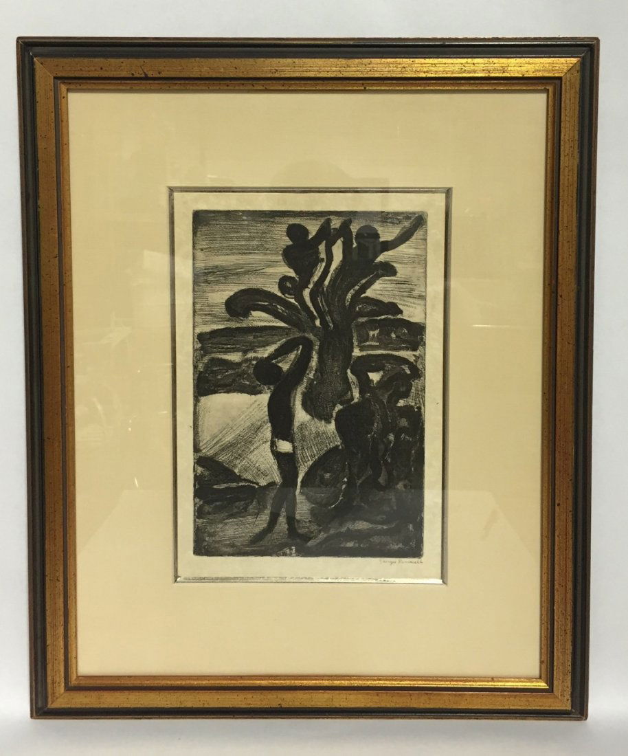 Georges Roualt Hand Signed Etching (1 of 5)