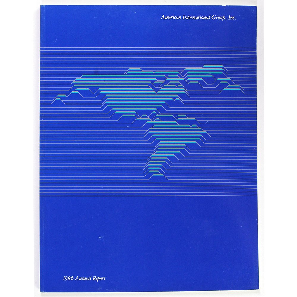 American Int Group Insurance 1986 Annual Report (1 of 2)