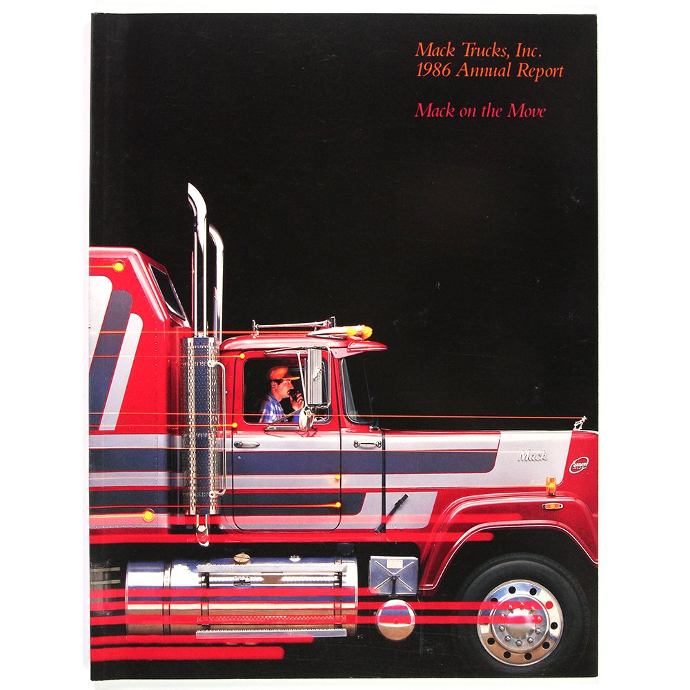 Mack Trucks 1986 Annual Report (1 of 4)