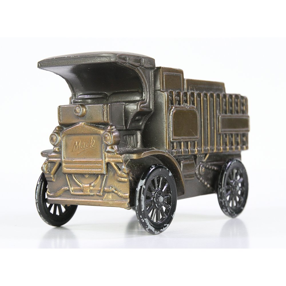 Banthrico Mack Truck 1906 Diecast Metal Coin Bank (1 of 6)