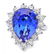 18k Gold 9.00ct Tanzanite 1.35ct Diamond Ring - 2