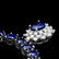 14k Gold 49.5ct Sapphire 1.70ct Diamond Necklace - 2