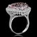 14K Gold 14.26ct Morganite 1.10ct Diamond Ring - 2