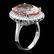 14k Gold 11.00ct Morganite 1.10ct Diamond Ring - 2