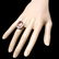 14k Gold 11.00ct Morganite 1.10ct Diamond Ring - 3