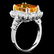14k Gold 7.85ct Sapphire 1.00ct Diamond Ring - 3
