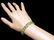 14k Gold 18ct Emerald 0.40ct Diamond Bracelet - 4