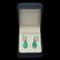 14K Gold 19.70ct Emerald 1.30ct Diamond Earrings - 3