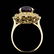 14k Gold 5.00ct Amethyst 0.70ct Diamond Ring - 3